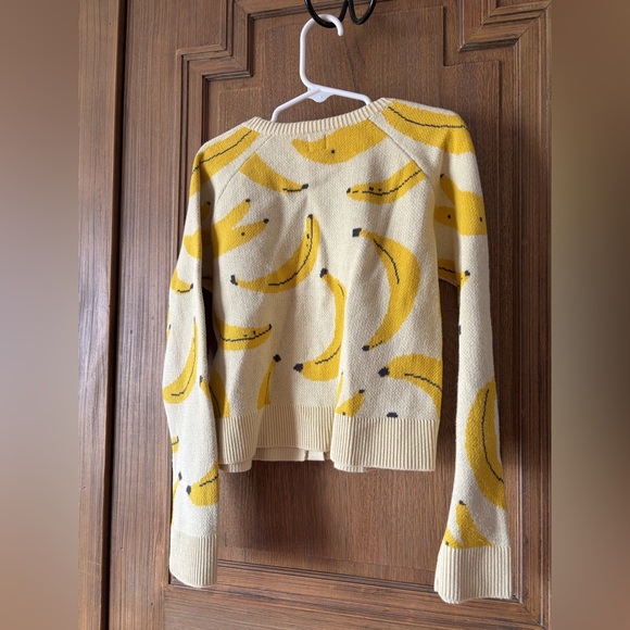 Children’s Tea Collection banana print sweater - Picture 2 of 4